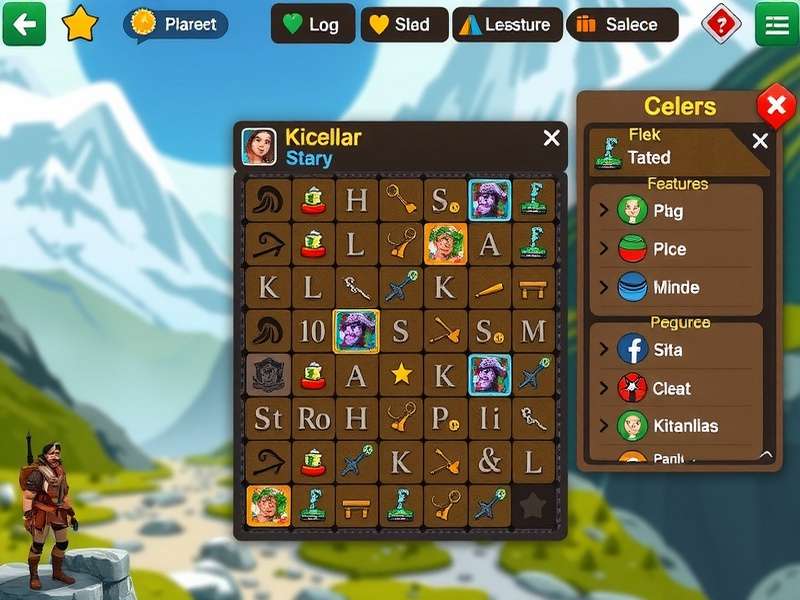 Gleeful Trail gameplay screenshot showing character in Himalayan landscape